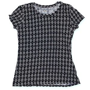 Daisy Fuentes Geometric Tee